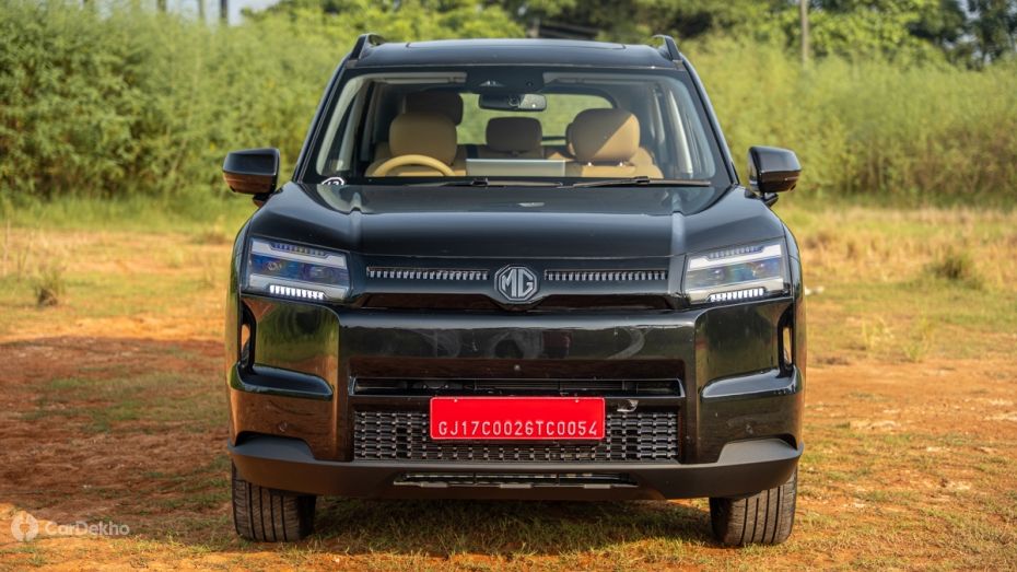 MG Hector Tomahawk EV Front