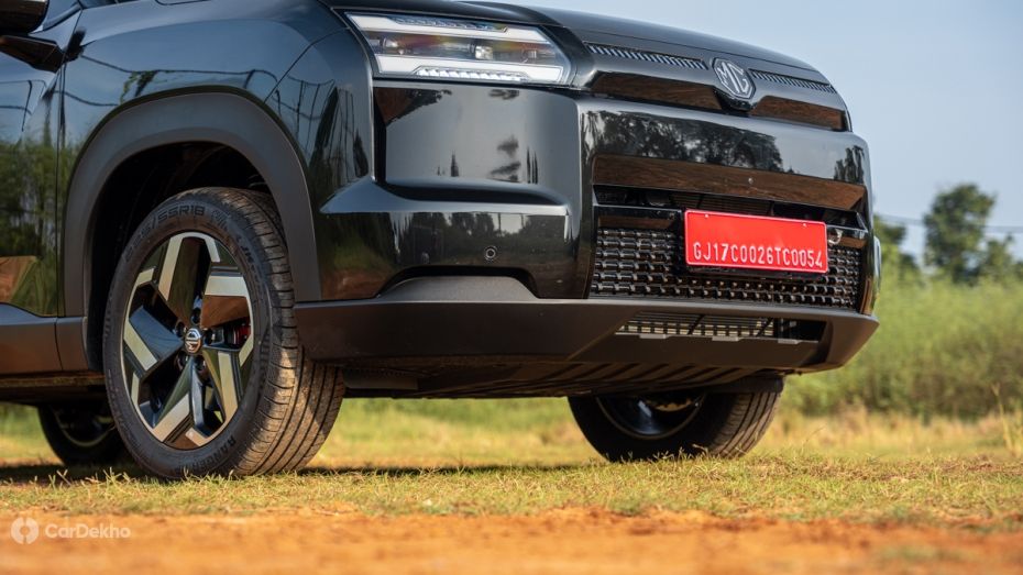 MG Hector Tomahawk EV Front Bumper