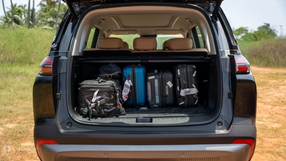 MG Hector Tomahawk EV Boot Space