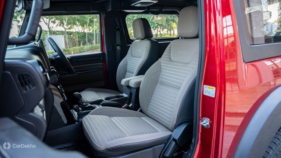 Thar OG Front Seats