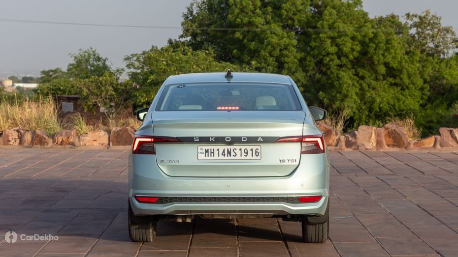 2026 Skoda Slavia Rear