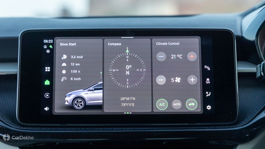 2026 Skoda Slavia infotainment Touchscreen