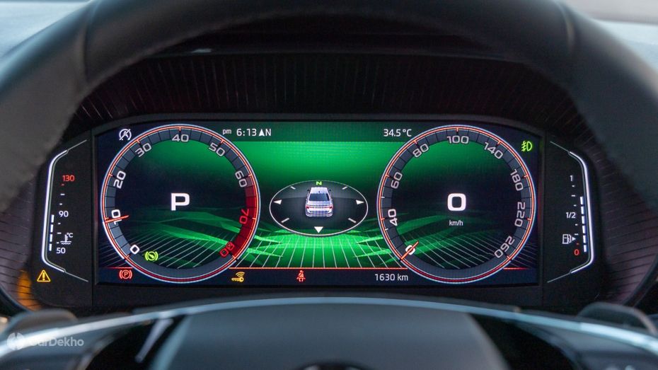 2026 Skoda Slavia Digital Driver's Display