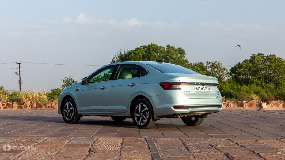 2026 Skoda Slavia Rear Quarter