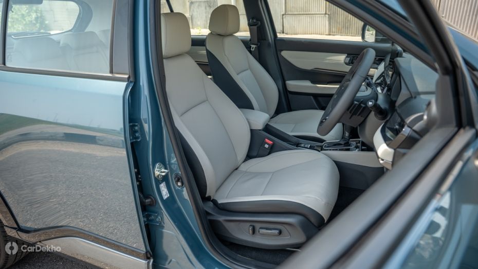 2026 Honda Elevate Front Seats