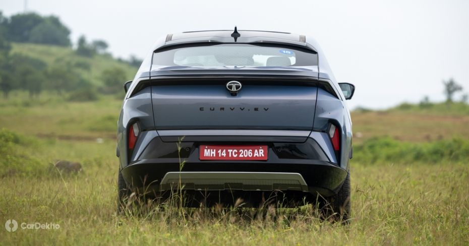 Tata Curvv EV rear