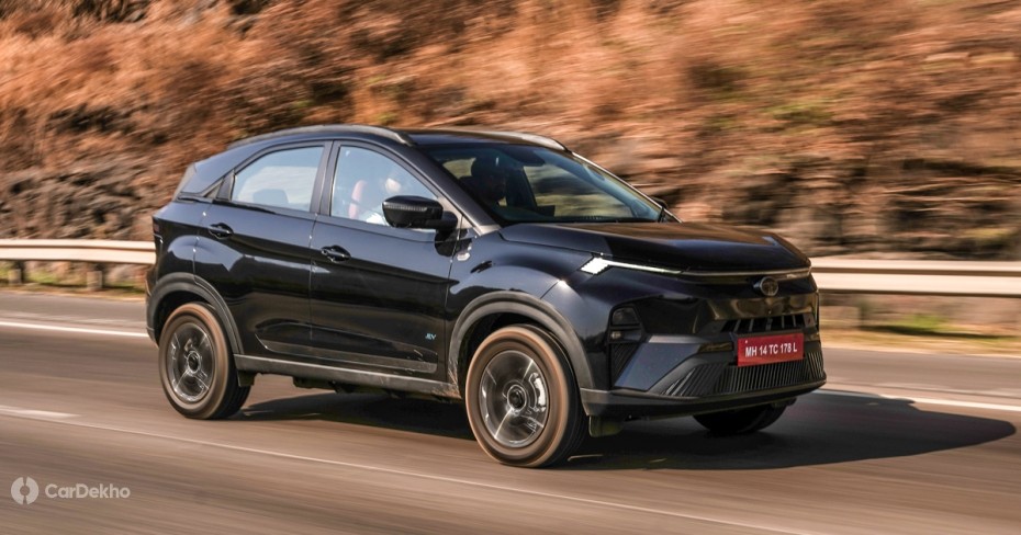 Tata Nexon EV driving Tata Nexon EV driving