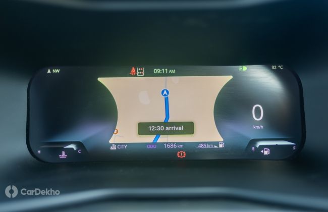 Tata Nexon 10.25-inch Digital Driver's Display