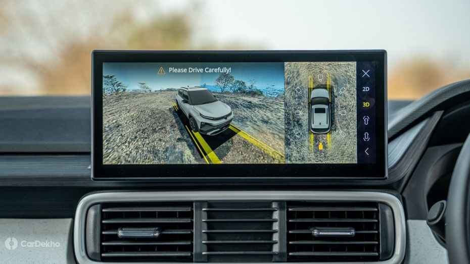 Tata Punch facelift 360-degree camera