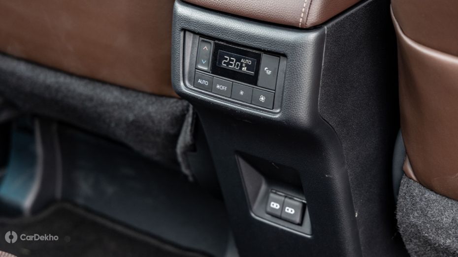 Toyota Hycross charging ports
