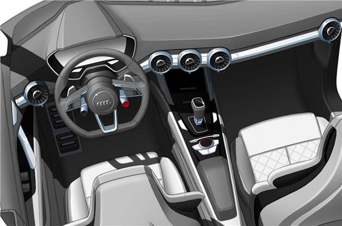 Audi Q4 Concept - Interiors Sketch 