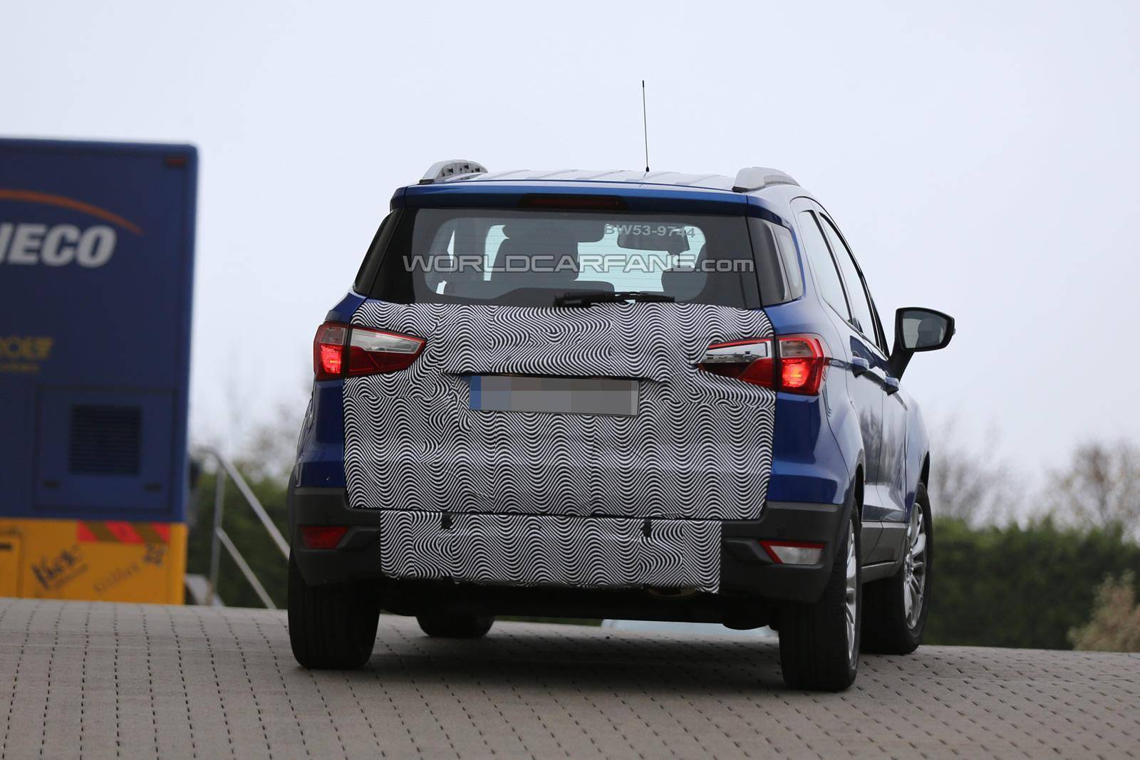 Is Ford Giving EcoSport a Mild Facelift?