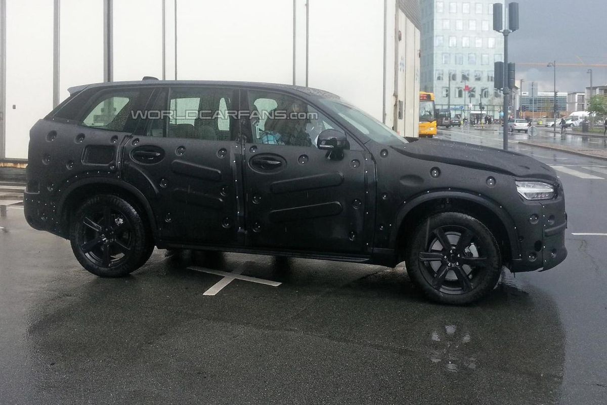 Camouflaged XC90