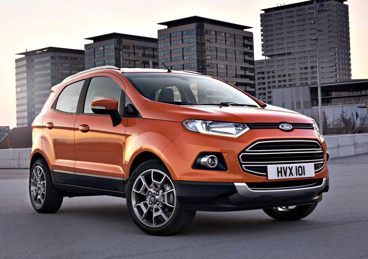 Wallpaper ID 1437687  Car Ford Ford EcoSport Subcompact Car 1080P  Beige Car SUV Crossover Car free download