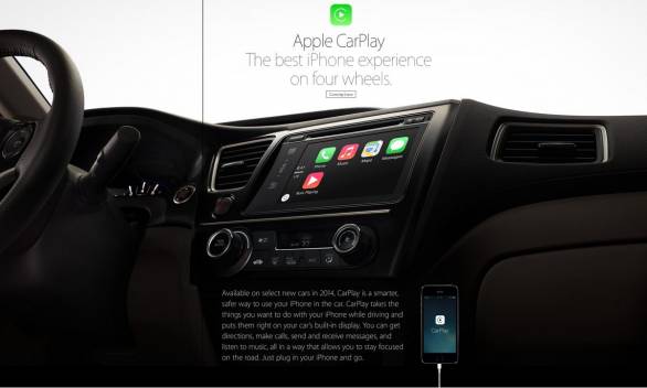 Apple's next venture - iOS Based Car Infotainment System 'CarPlay'