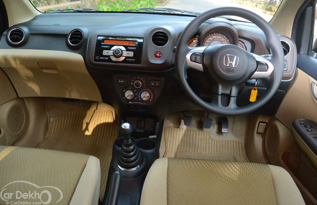 Honda Amaze - Interior