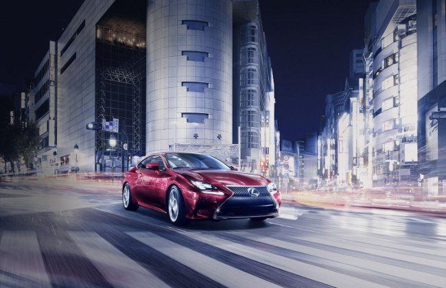 The all-new Lexus RC to be showcased at the Tokyo Motor Show