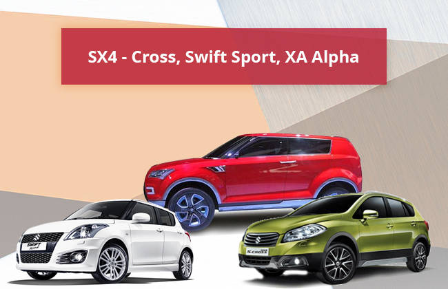 Swift Sport, SX4 - Cross, XA Alpha 