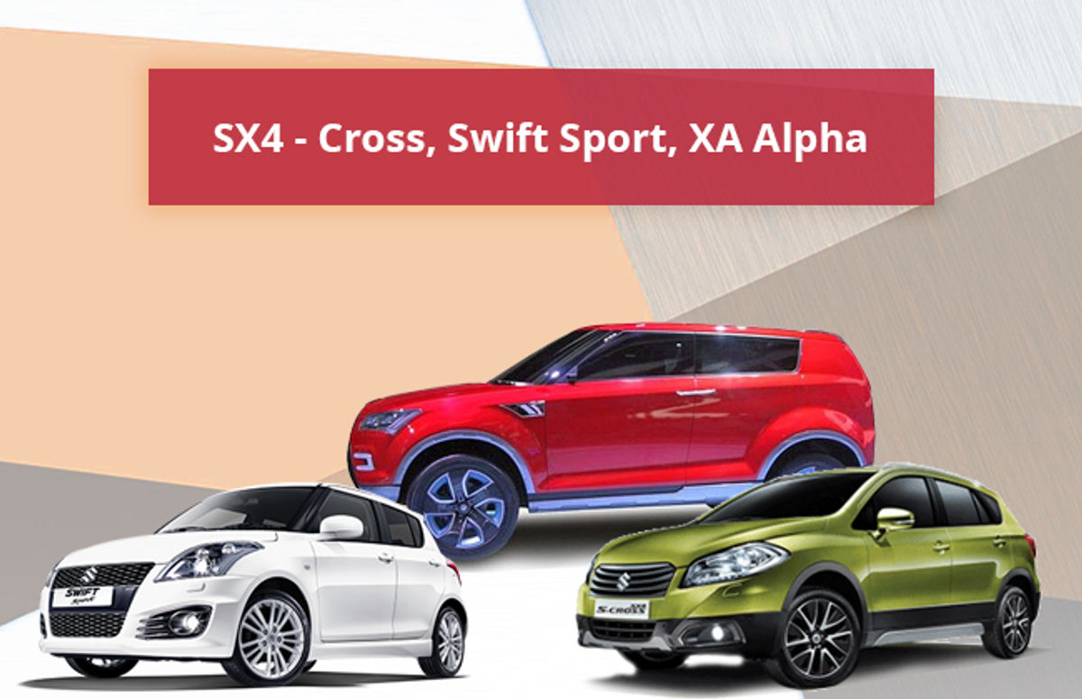 Swift Sport, SX4 - Cross, XA Alpha Swift Sport, SX4 - Cross, XA Alpha
