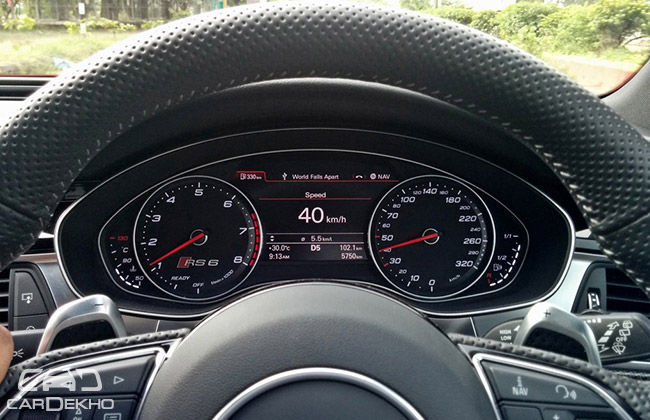 Audi RS6 Instrument Cluster