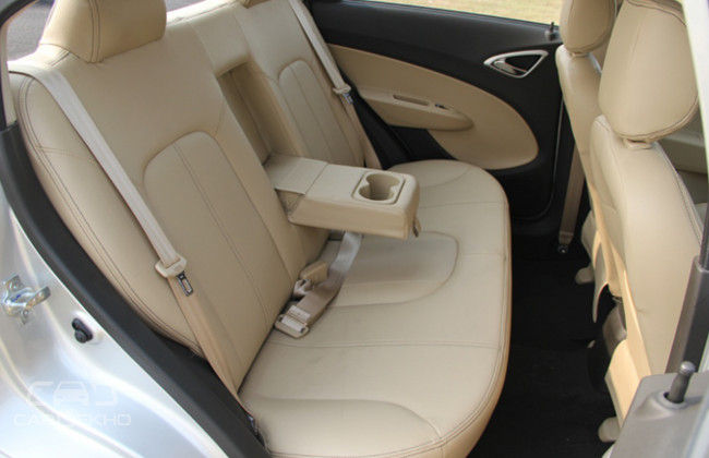 Sail's seats are comfy; short armrest not comfortable; storage area under the seat useful Sail's seats are comfy; short armrest not comfortable; storage area under the seat useful