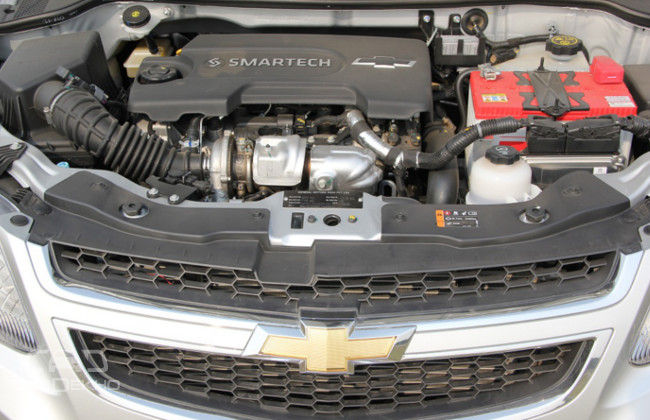 Sail's engine is the 1.3 diesel from Fiat with Chevrolet tuning; sounds crude but is torquey Sail's engine is the 1.3 diesel from Fiat with Chevrolet tuning; sounds crude but is torquey