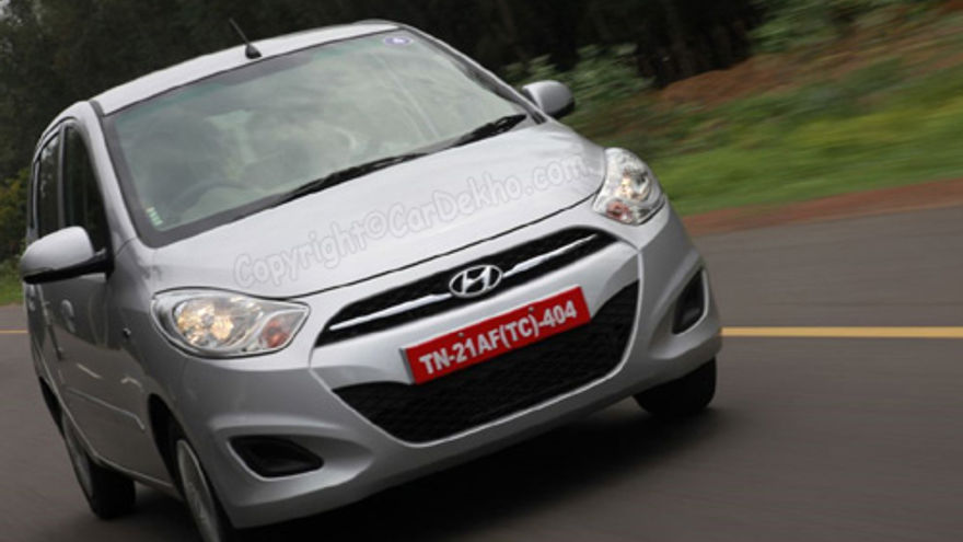 Hyundai i10 Road Test Images