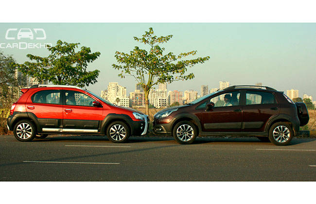 Toyota Etios Cross  Fiat Avventura