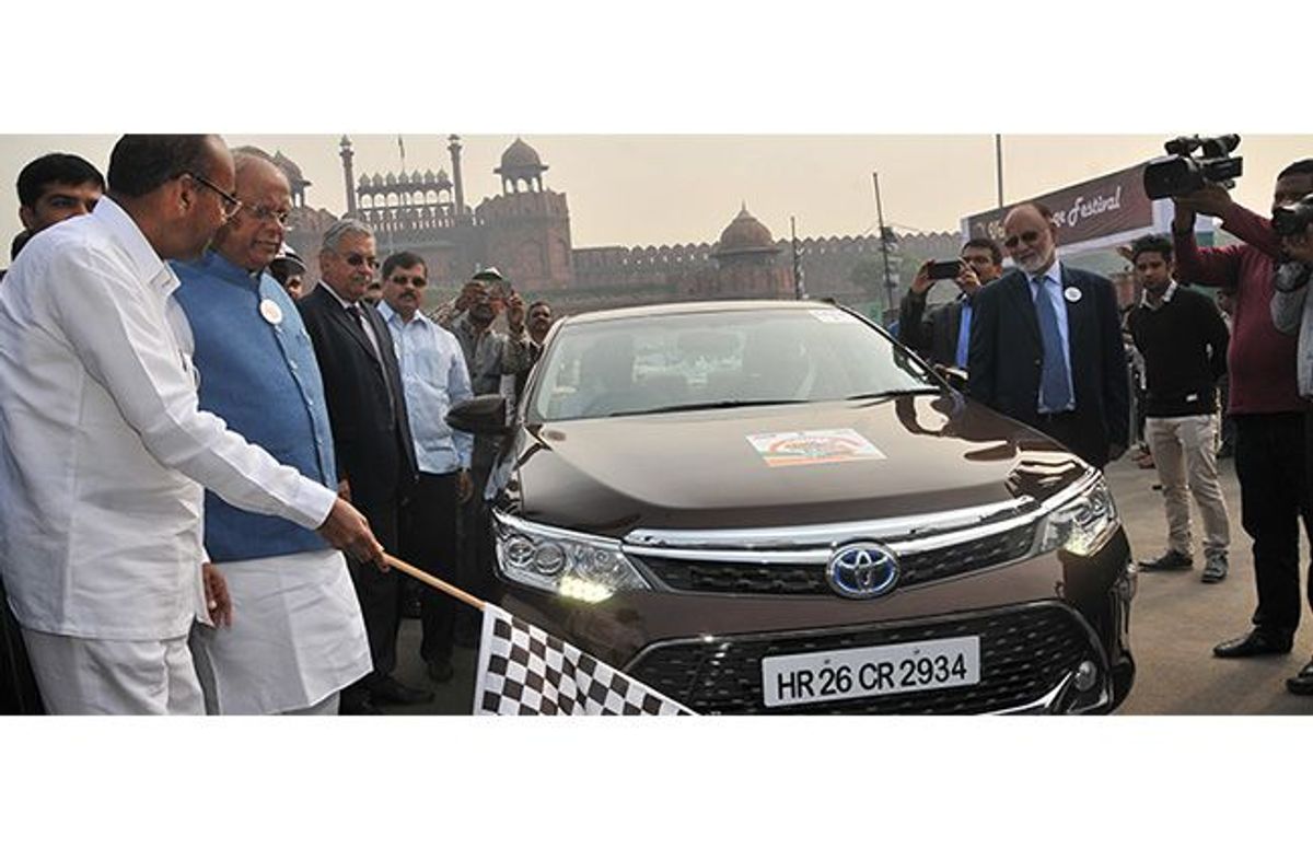 Toyota Kirloskar Motor Participates in Drive Toyota Kirloskar Motor Participates in Drive