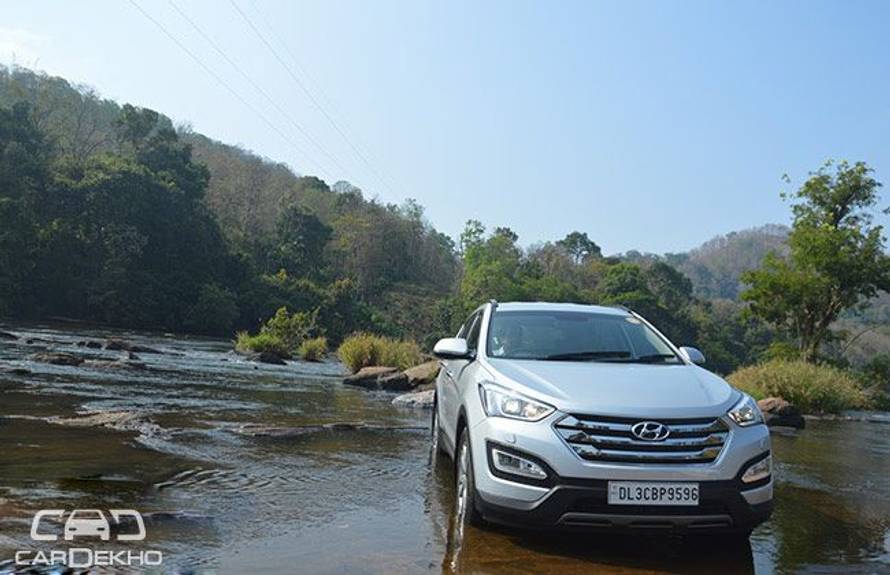 Hyundai Santa Fe Road Test Images