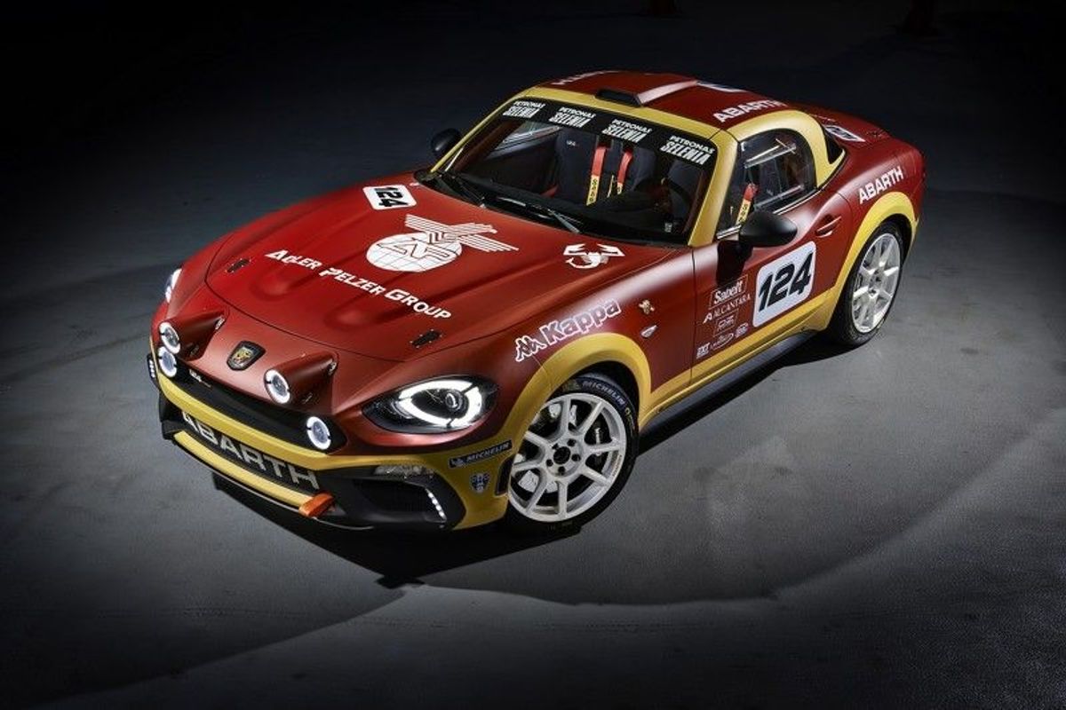 Abarth 124 Rally car Abarth 124 Rally car