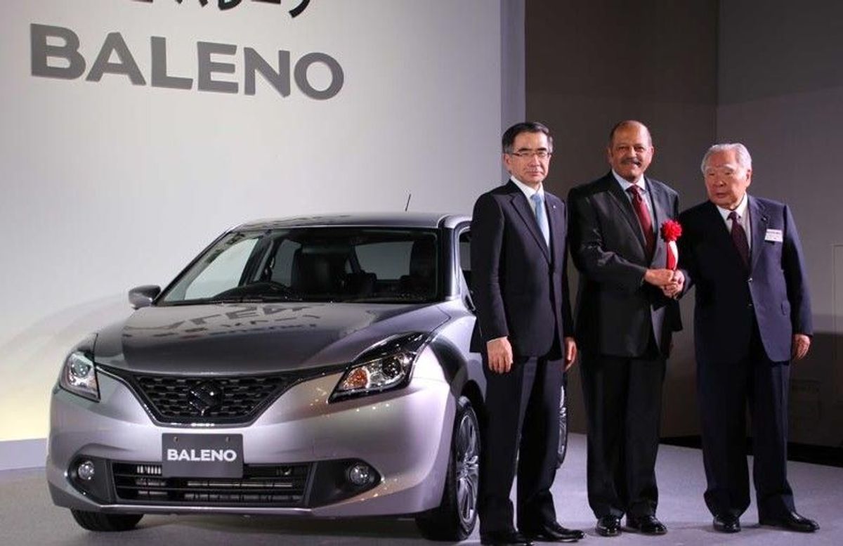 Baleno Japan launch Baleno Japan launch