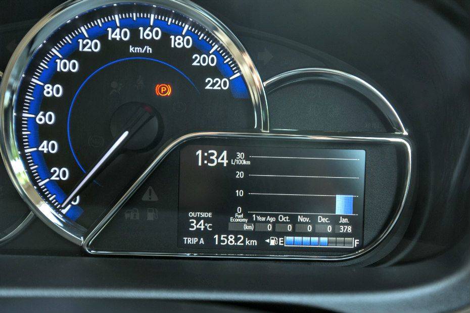Toyota Yaris Dashboard Signs
