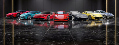 फेरारी showroom
