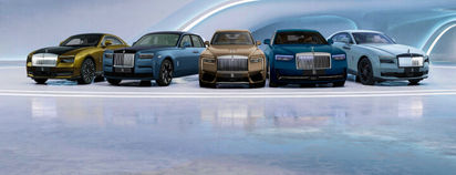 Rolls-Royce showroom