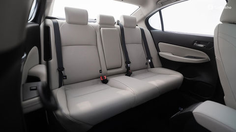 Honda City Interior - Rear Space