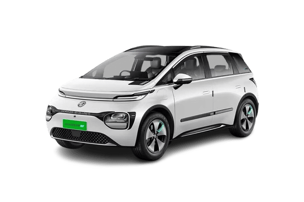 A born-EV family hauler with limousine-grade rear space and a feature-stuffed cabin. The egg-like styling divides opinion, and the touch-everything controls take patience to learn.